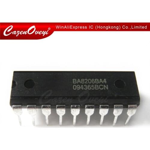 1pcs/lot BA8206BA4K BA8206BA4 BA8206 DIP-18 In Stock