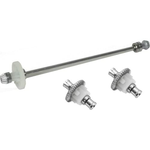 3Pcs Metal Differential Main Axie Drive Shaft Gears Set for Hosim XLH 9125 RC Car Upgrade Parts Accessories