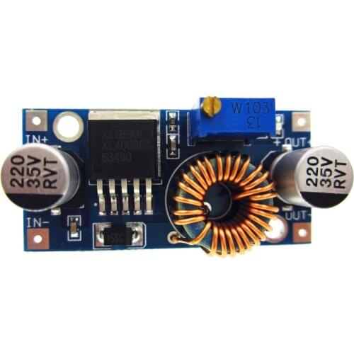 5pcs XL4005 DSN5000 Beyond LM2596 DC-DC adjustable step-down 5A power Supply module,5A Large current Large power