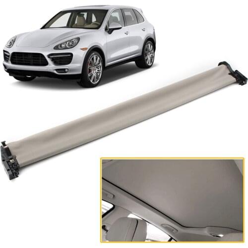 Car Sunroof Sun Shade Roof Sunshade Cover Assembly For Porsche Cayenne 2011 2012 2013 2014 2015 2016 2017 Beige