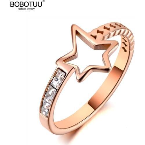 BOBOTUU Engagement Rings