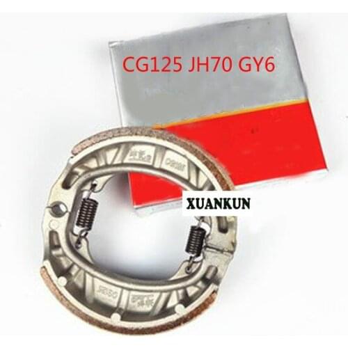 CG125 JH70 Brake Pads GY6 Scooter Brake Shoe Block Brake GN125 GS125 CBT125 WY125 Brake Pads