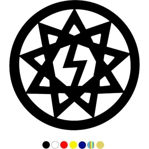 CS-10458# Various Sizes Vinyl Decal Talisman Perunica Car Sticker Waterproof Auto Decors on Truck Bumper Rear Window