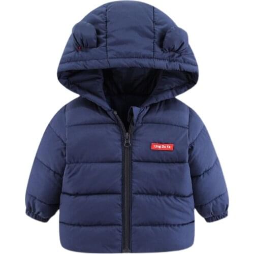 2-6Y Kids Childrens Down Outerwear Winter Clothes Teen Boys Girls Cotton-Padded Parka Coats Thicken Warm Long Jackets 2021 New