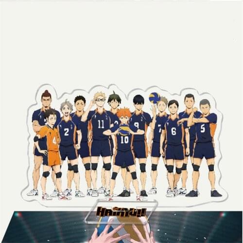 Haikyuu Anime Figure Acrylic Stand Model Toy Signs Desk Decoration Anime Lovers Birthday Christmas Gift