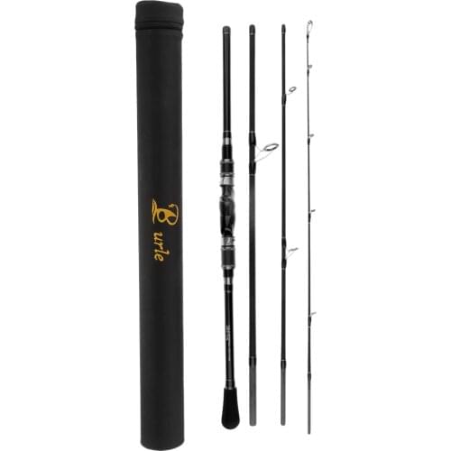 Portable Fishing Casting Rod Travel Fishing Rods Poles for Freshwater Saltwater Lure Rod
