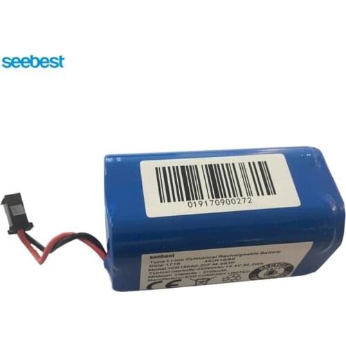Seebest D850/D751/D750/D730/D720 Robot Vacuum Cleaner Spare Parts Replace Lithium Battery 2200mah