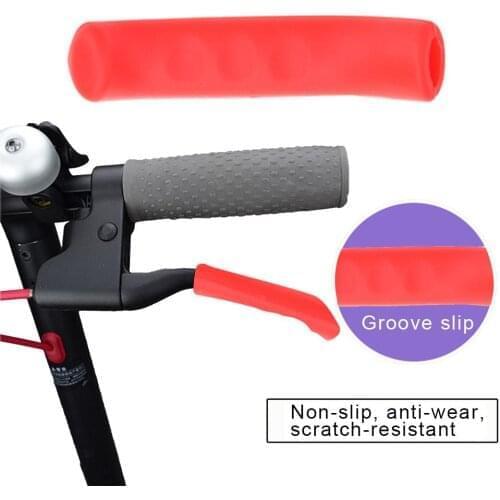 Silicone Brake Cover Foot Support Cover Brake Handle Protective Cover For Xiaomi M365 Electric Scooter Skateboard Accessories