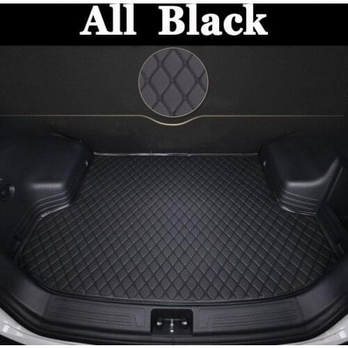 Custom Special car Trunk mats for Mazda 3/6/2 MX-5 CX-7 5D Waterproof all weather leather Anti-slip carpet liners