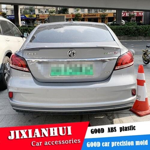 For MG6 Spoiler 2016-2018 MorrisGarages MG6 ZSk Spoiler ABS plastic Material Car Rear Wing Color Rear Spoiler