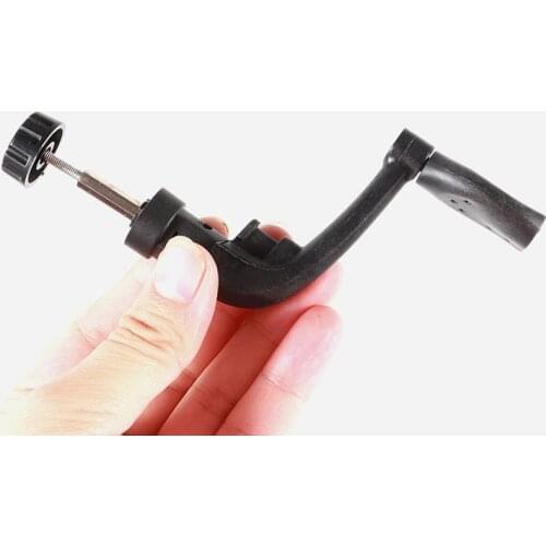 Universal 200 Model Fishing Reels Rock Arms Pastic Fishing Metal Spinning Fishing Wheels Rocker Arm Folding Handle +1pcs Screws