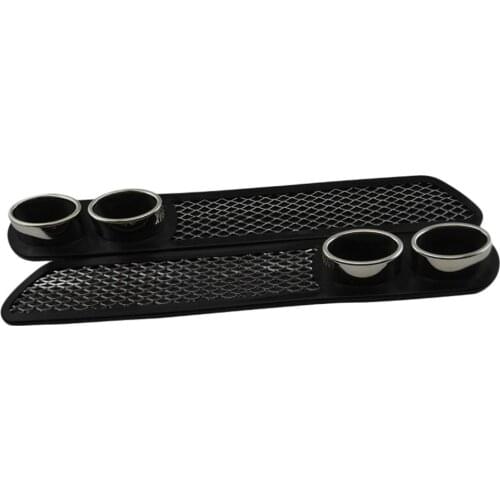 1Pair Universal Car Auto Styling Fake Decorative Vent Grid Exhaust Muffler Pipe Auto Accessories