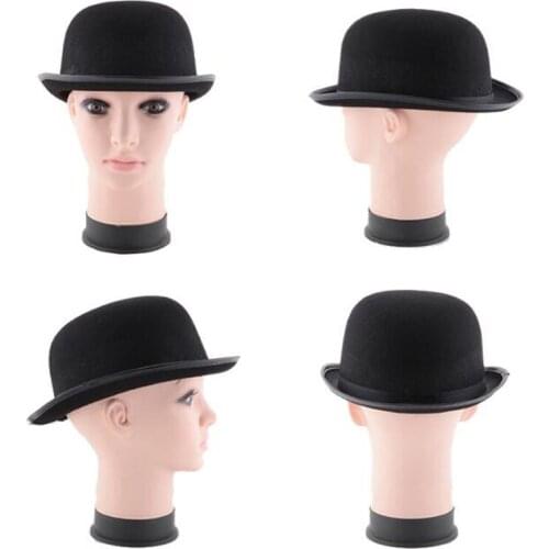 1pcs/lot Party Hat Black Magician Formal Hat Chaplin Cosplay Props and High Hats Festival Supplies For Halloween Wear