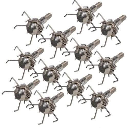 12PCS/Lot hunter hunting target practice judo arrow broadhead 100grain 2.75cm long for compound bow or crossbow