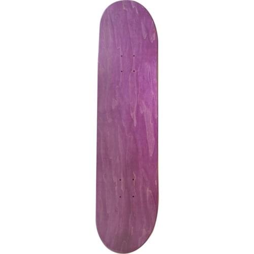 7 Ply Canadian Blank Maple Skateboard Decks Multi-Colors 8 inch (Random Color)