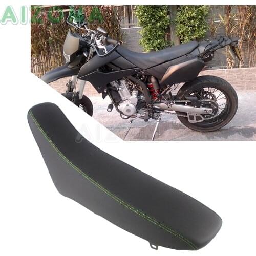 1pcs Supermoto Black Full Seat Base Cover For kawasaki KLX250 2009-2019 Motocross Seats Cushion Assembly