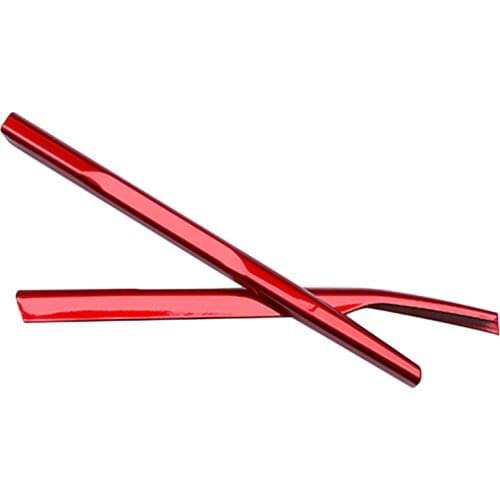 For Hyundai IX35 2018 2019 Chrome Upper Front Center Grille Grill Moulding Strips Cover Trim Car Styling