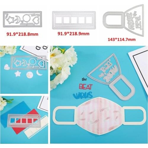 Photo Film Star Moon Heart Round Stitched Frame Metal Cutting Dies DIY Scrapbooking Crafts Paper Cards Making Template 2020 New