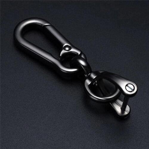 Zinc Alloy Creative Car Keyring Keychain Holder Multi-function Horseshoe Buckle Key Ring Automobiles Accessories