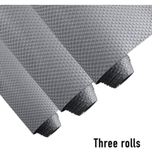 AWNIC Reusable Shelf Cover Liners Cabinet Drawer Mat Moisture-Proof Waterproof Dust Anti-Slip Fridge Mat 45x150cm 3 Rolls