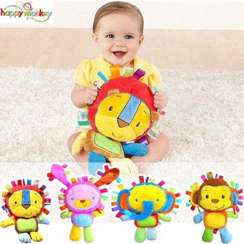 2018 New arrival Hot High Quality Brand Cheap Toy Comforting Doll With BB Rattles Toy For 0-13 Years Kid Play Toy Appease Dolls