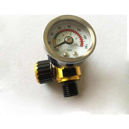 New Air Line Control Compressor Pressure Gauge Relief Regulating Regulator pressure regulator spray gun regulator