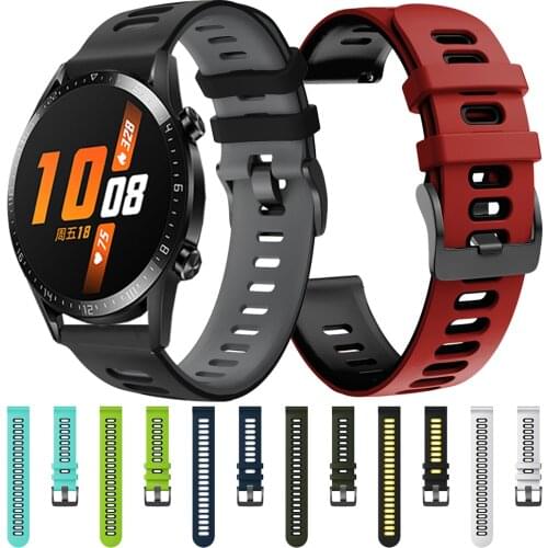 MagicWatch 2 Correa Silicone Band for HUAWEI WATCH GT 2 46mm 42mm Sport Edition HONOR Magic Strap Watchband Bracelet