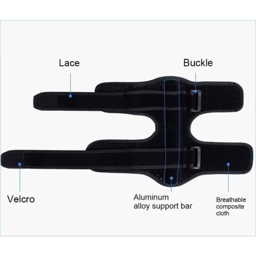 Foot Drop Splint Ankle Support Orthosis Adjustable Plantar Dorsal Stabilizer Correction QW