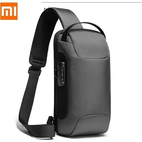 Fashion shoulder bag men messenger bags male Oxford cloth chest bag travel bagpack men cross bags usb charge