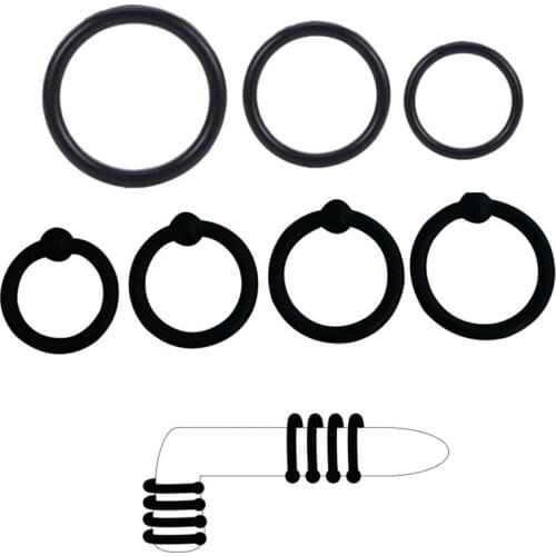 Reusable Penis Ring Super Stretchy Silicone Sex Delay Ejaculation Cockring Condoms Intimate Goods Erotic Toys For Men Adults