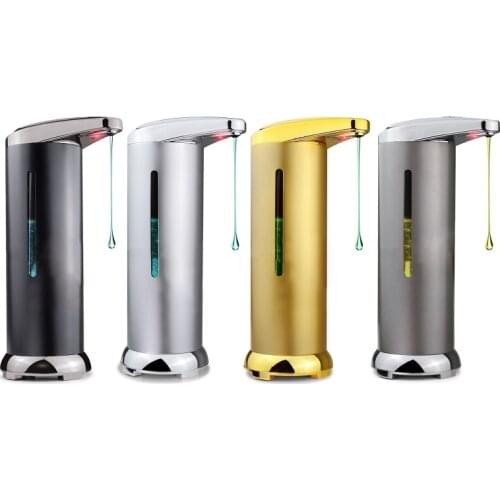 Stainless Steel Intelligent Automatic Induction Soap Dispenser Smart Infrared Sensor Touchless Liquid Soap Dispensers