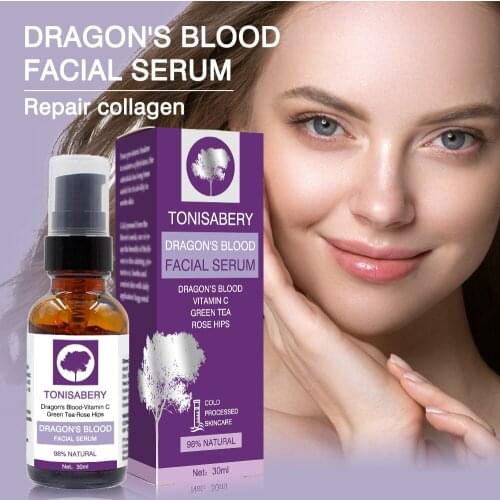 30ml Vitamin C Facial Serum Whitening Brightening Moisturizing Improve Roughness Lighten Spots Hyaluronic Acid Facial Essence