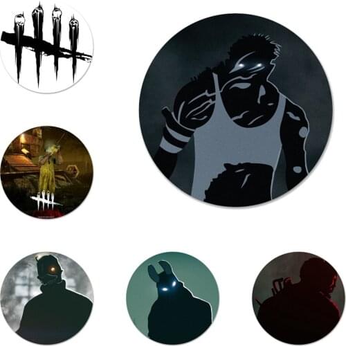Game dead by daylight Icons Pins Badge Decoration Brooches Metal Badges For Clothes Backpack Decoration 58mm
