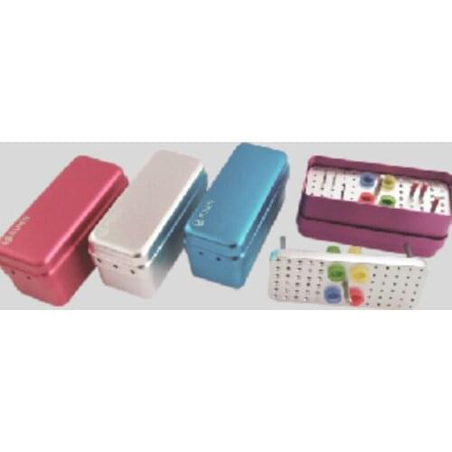 Dental B022 60 Holes Solid Core Autoclavable Box