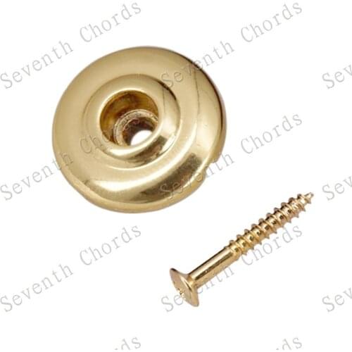 2Pcs/lot Gold Bass Guitar String Tree Retainers guitar accessories parts Musical instrument