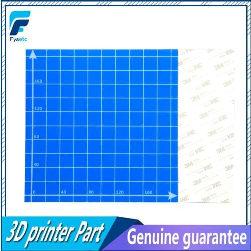 2pcs 220x220mm Build Sheets Blue Frosted Heated Bed Sticker Printer Form Build Plate Sticker For Anet A6 A8 Tarantula Ender 5