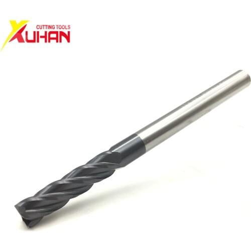 4Flute Φ8.0*8D*100L HRC50 CNC machine tool solid carbide endmill Tungsten Steel Milling Cutter End Mill cuttering tool endmill