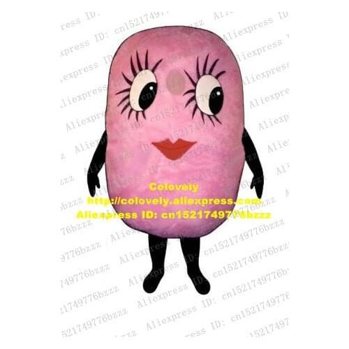 Sweet Pink Toilet Perfumed Scented Soap Mascot Costume Adult Size With Big Bright Clear Eyes Long Black Eyelash No.4968 FS