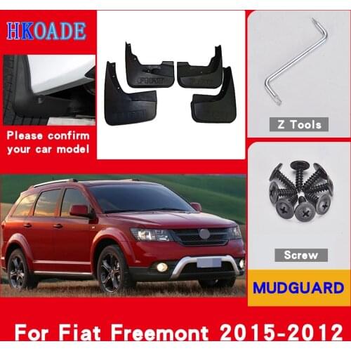 Car Fender Mud Flaps For Fiat Freemont 2015-2012 Mudguards Splash Guards Fender Mudflaps Car Fender Accessories