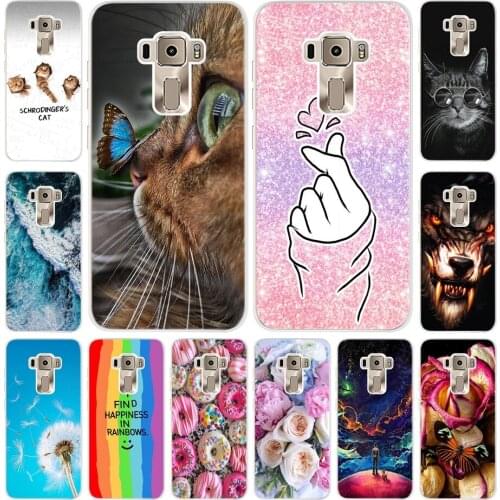 For ASUS Zenfone 3 ZE520KL Phone Case Soft TPU Silicone Cover Protective Printed Case For ASUS ZE520KL ZA520KL Z017D Cover