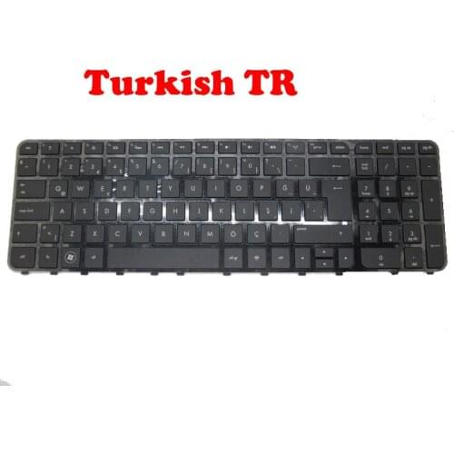 Laptop Backlight Keyboard For HP For ENVY M6-1000 TR Turkish/PO Portuguese 686915-131 688403-131 690276-131 With Black Frame