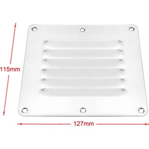 Square Adjustable Air Vent Louver Exhaust for Bathroom Kitchen Ventilation