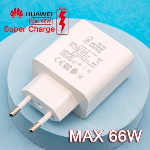 Original HUAWEI 66W Quick USB Wall Charger Travel Supercharge Overcharge 6A Type C Cable,for mate40 30 p40 pro nova8 se P30 P40