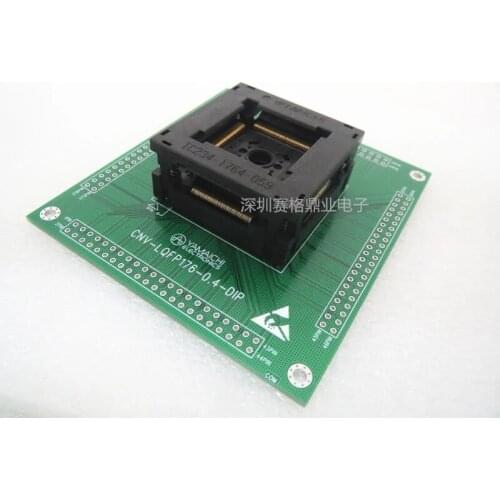 Original IC Test Seat QFP176 Burning Programmer IC234-1764-059 LQFP176 Socket Adapter