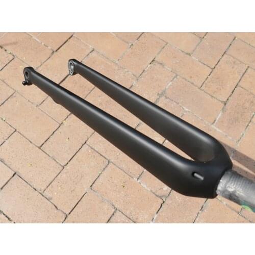 Full Carbon UD Matt Gravel Bike Disc Brake Gravel Bicycle Fork Thru Axle Gravel