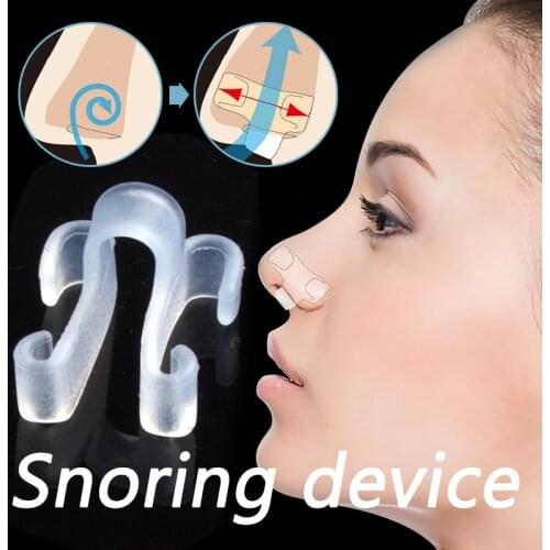 Sleeping Aid Healthy Care Anti-Snoring Device Snore stop Anti-Snoring Apnea Nose Breathe Clip Stop Snore Device