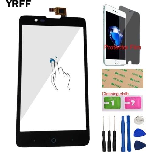 Touch Screen Front Glass For ZTE Blade HN V993W L3 Plus Touch Digitizer Panel Glass Sensor 5.0'' Tools Protector Film