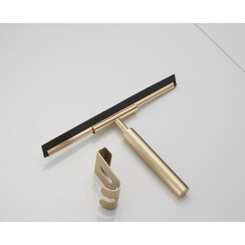 Bathroom mirror glass wiper stainless steel window squeegee cleaning for shower kitchen floor,glass silicone scraper