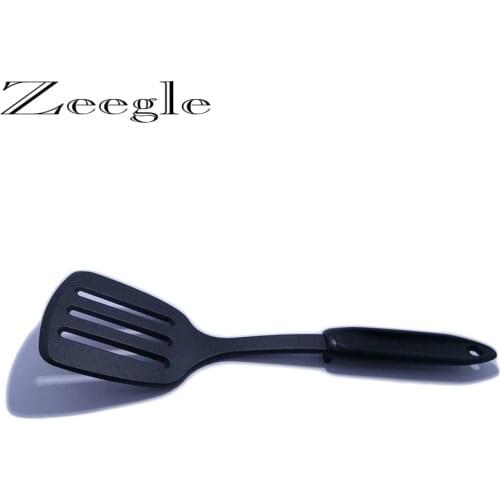 Zeegle Kitchen Cooking Spatula Turner Slotted Spoon Fried Shovel Egg Fish Frying Pan Turners Scoop Cooking Utensils Kitchenware