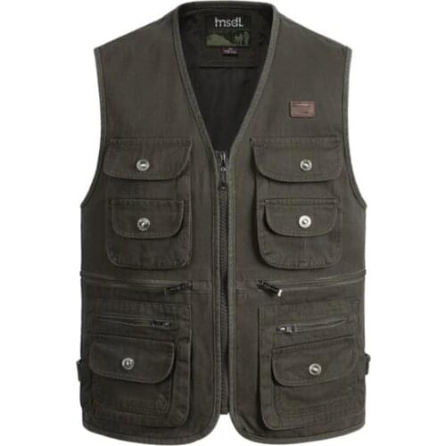 New Summer men Outdoors Travels Vests Mesh Vest Photographer Vest Shooting Vest with Many Pocket Wholesale size S-4XL